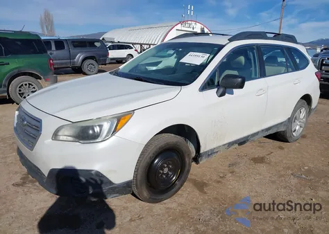 2015 Subaru Outback 2.5I z USA, uszkodzony, nr VIN 4S4BSBAC8F3234297